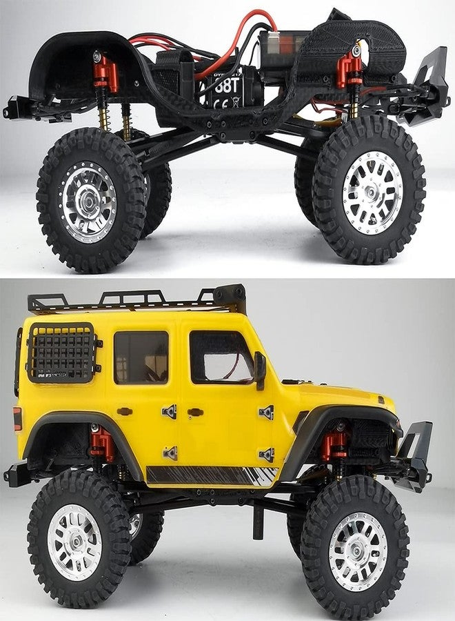 RCLIONS ممتص صدمات RCLIONS RC قابل للتعديل 48 مم لجميع سيارات الزحف RC بمقياس 1:24 من طراز Axial SCX24 Deadbolt Base Camp Gladiator - Image 5